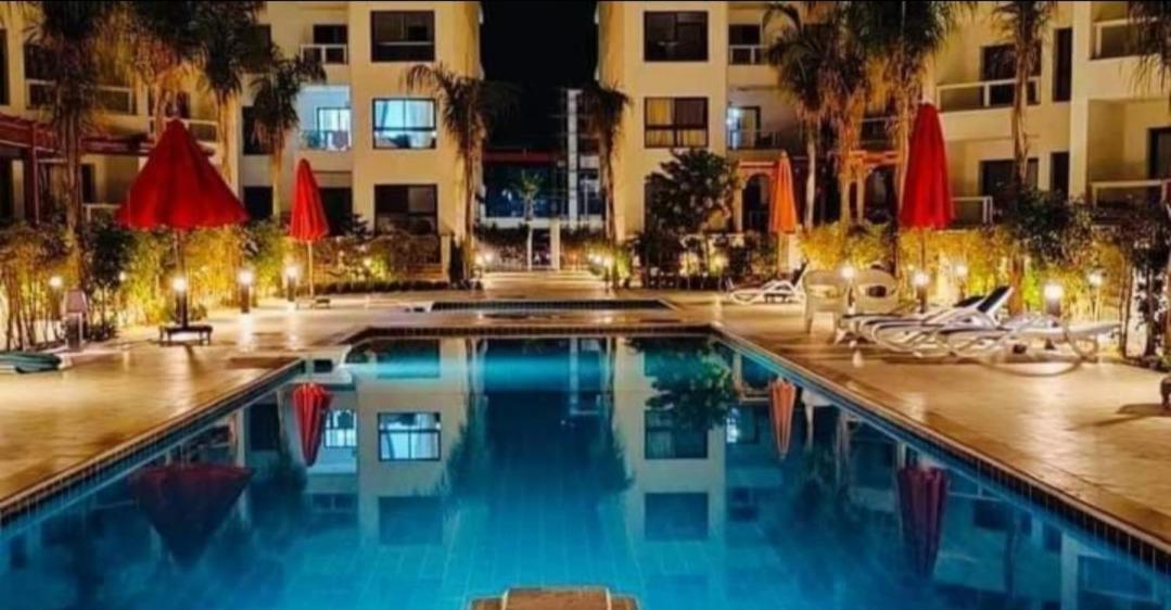 شاليه فندقي أرضي بحديقه خاصه في منتجع بورتوسعيد 'Ezbet Shalabi el-Rudi Buitenkant foto